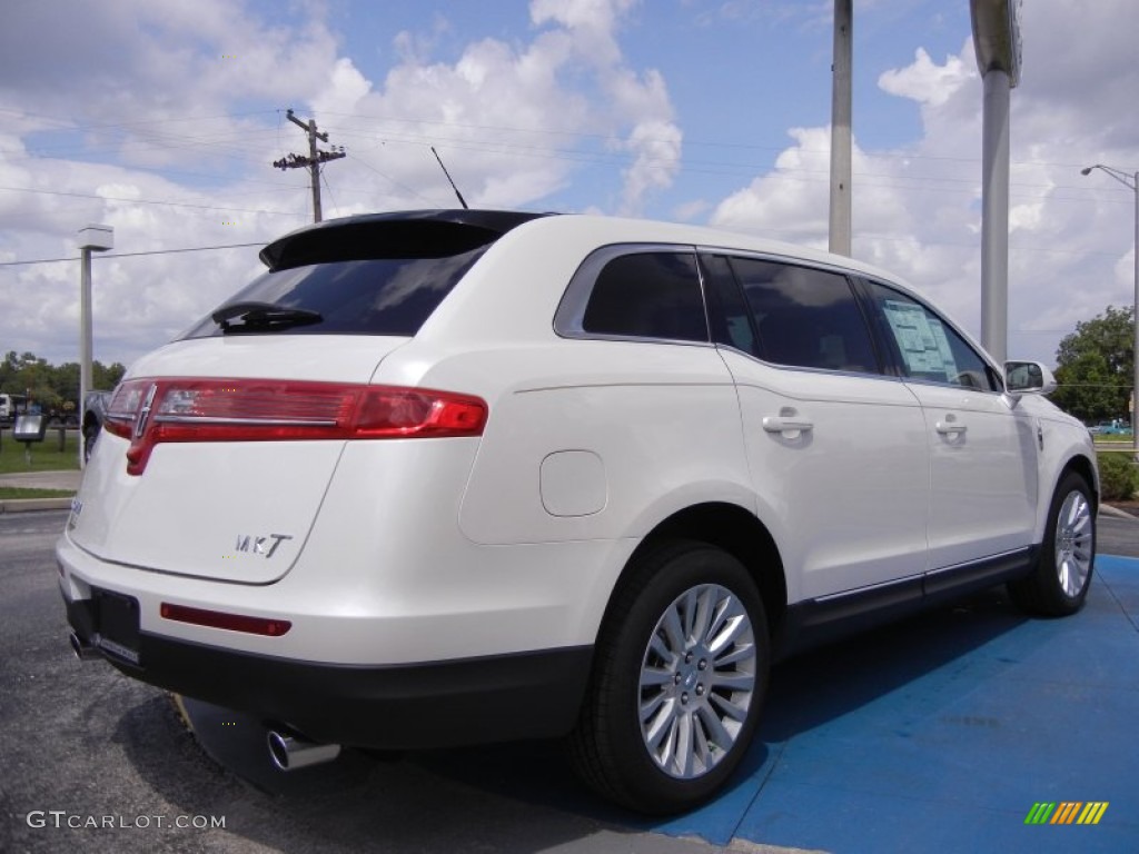 White Platinum Metallic Tri-Coat 2012 Lincoln MKT FWD Exterior Photo #52463240