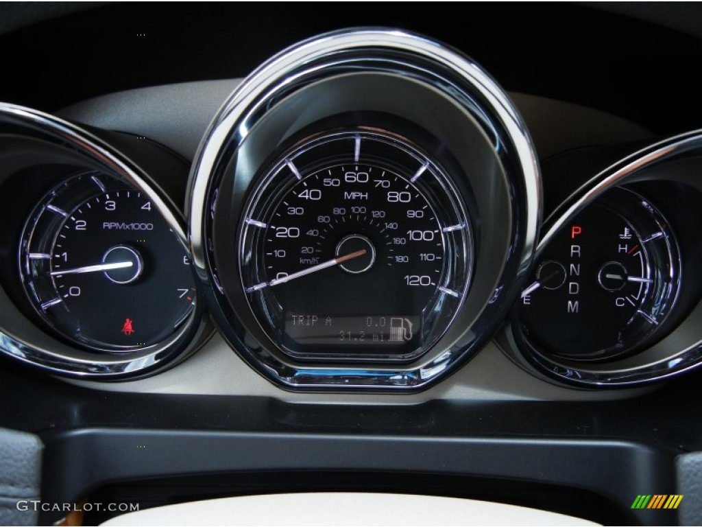 2012 Lincoln MKT FWD Gauges Photo #52463345