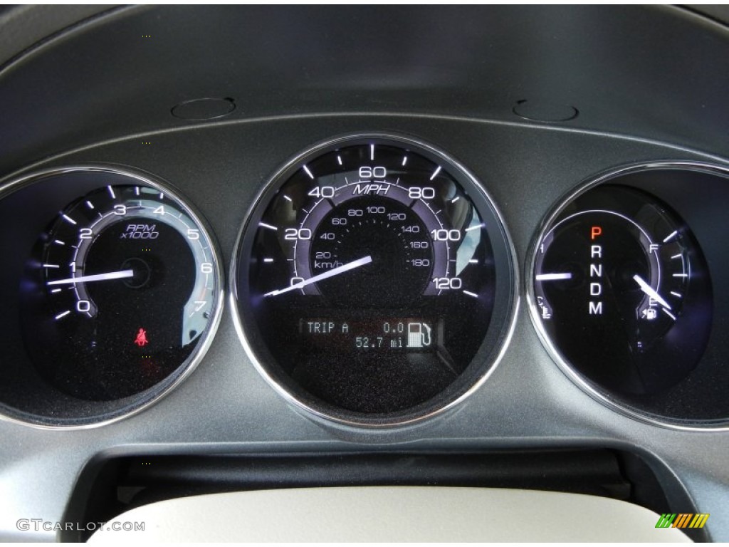2012 Lincoln MKZ FWD Gauges Photo #52463525