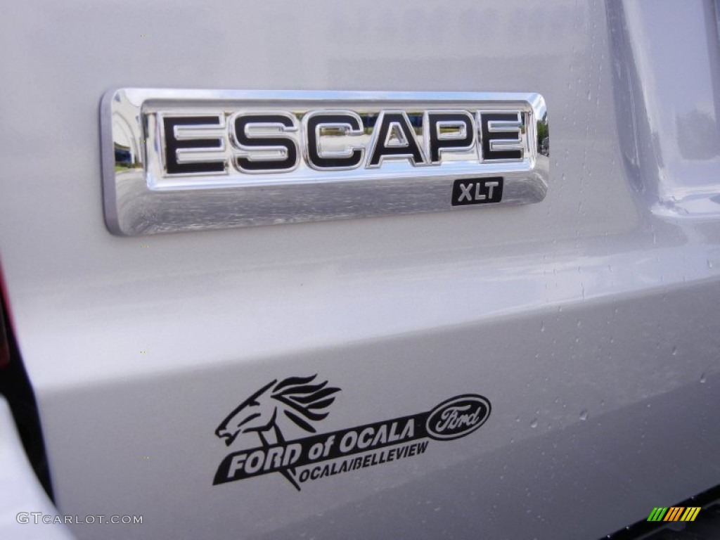 2012 Escape XLT - Ingot Silver Metallic / Charcoal Black photo #4