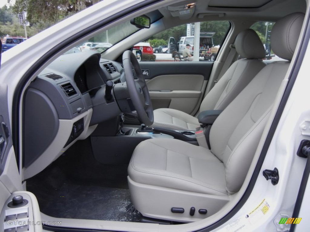Medium Light Stone Interior 2012 Ford Fusion SEL Photo #52464770