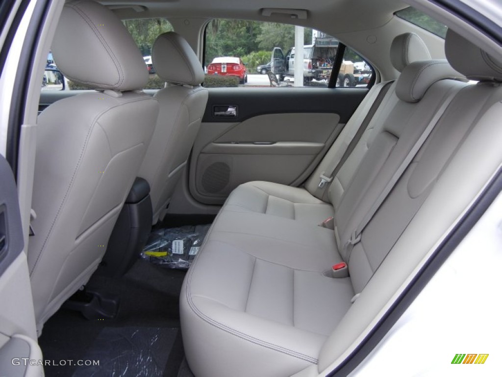 Medium Light Stone Interior 2012 Ford Fusion SEL Photo #52464785