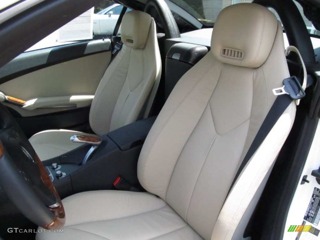 Beige Interior 2011 Mercedes-Benz SLK 300 Roadster Photo #52465855