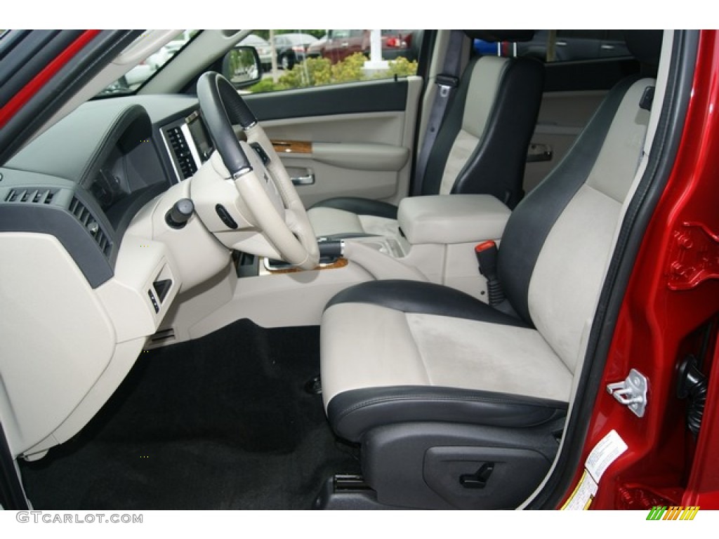 Dark Slate Gray/Light Graystone Interior 2010 Jeep Grand Cherokee Limited 4x4 Photo #52466513