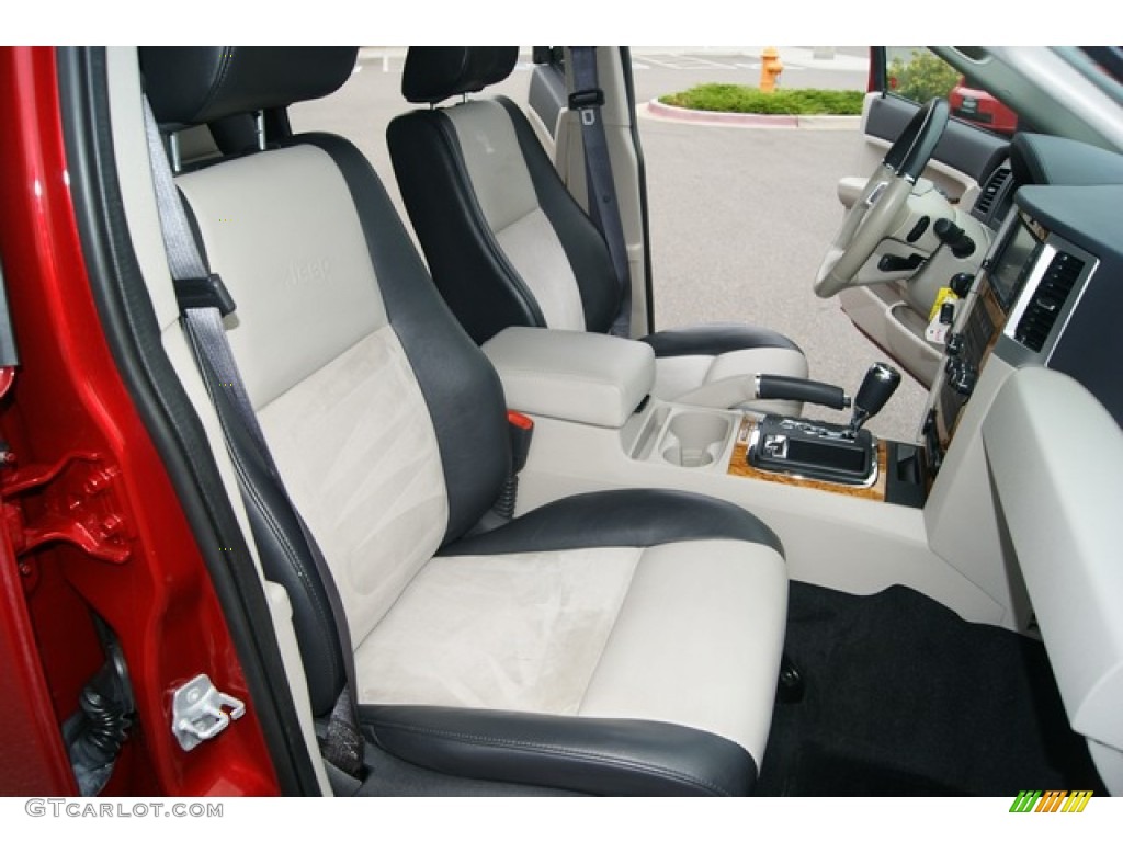 Dark Slate Gray/Light Graystone Interior 2010 Jeep Grand Cherokee Limited 4x4 Photo #52466570