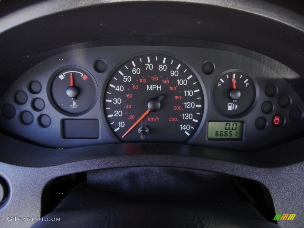 2007 Ford Focus ZX3 SE Coupe Gauges Photo #52467476