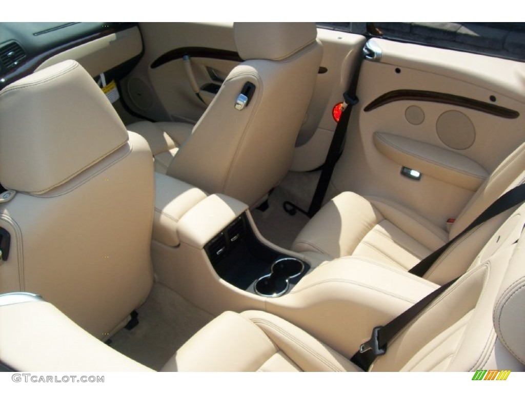 Pearl Beige Interior 2011 Maserati GranTurismo Convertible GranCabrio Photo #52467791