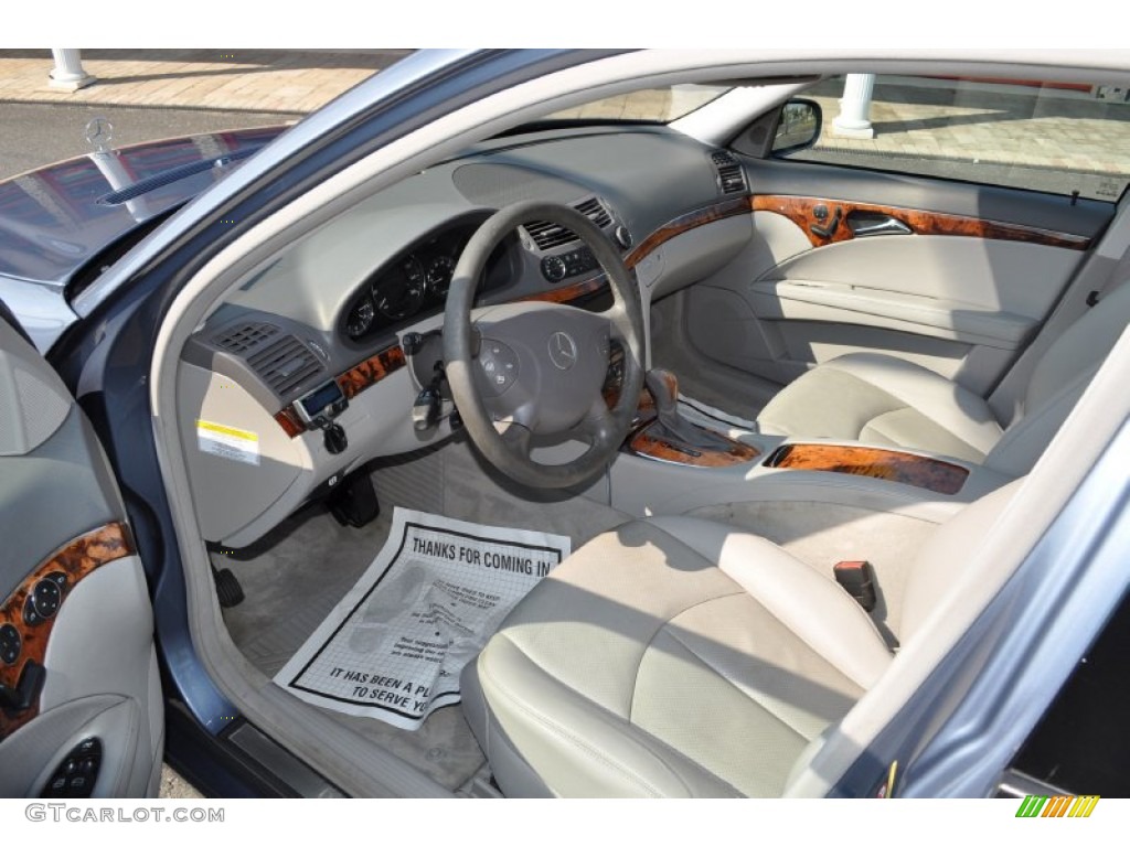 2005 E 320 4Matic Sedan - Tealite Blue Metallic / Charcoal photo #5