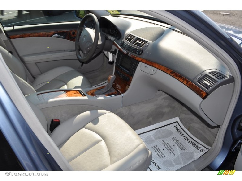 2005 E 320 4Matic Sedan - Tealite Blue Metallic / Charcoal photo #7