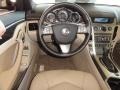 Cashmere/Cocoa 2011 Cadillac CTS 4 AWD Coupe Dashboard