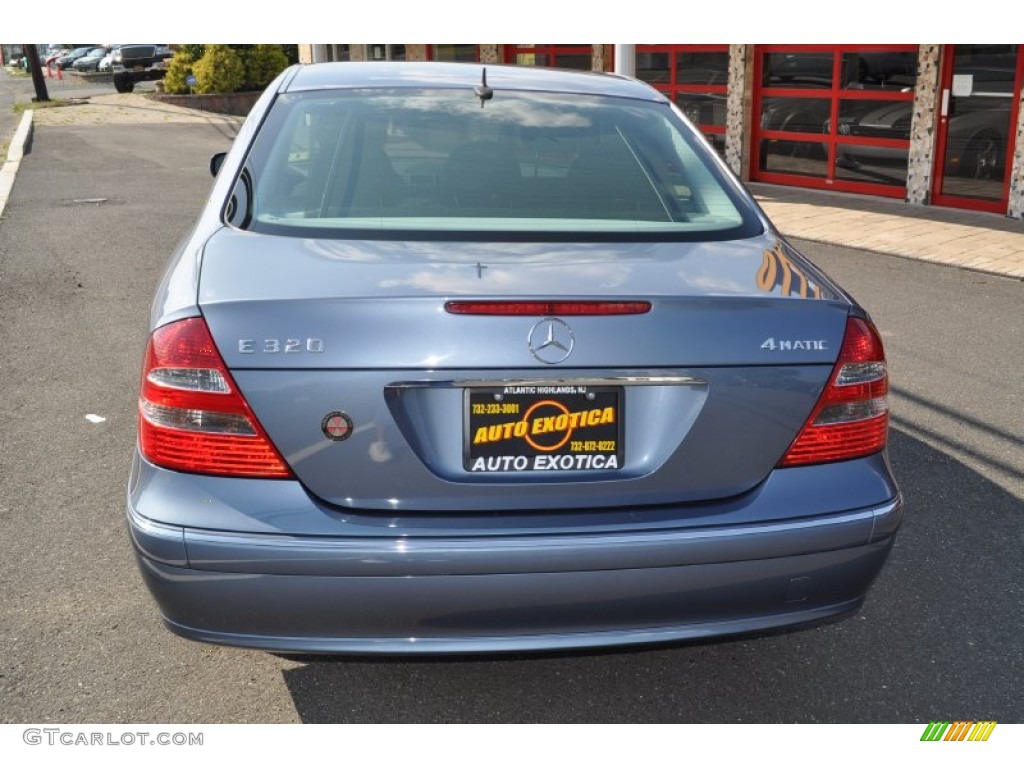 2005 E 320 4Matic Sedan - Tealite Blue Metallic / Charcoal photo #27