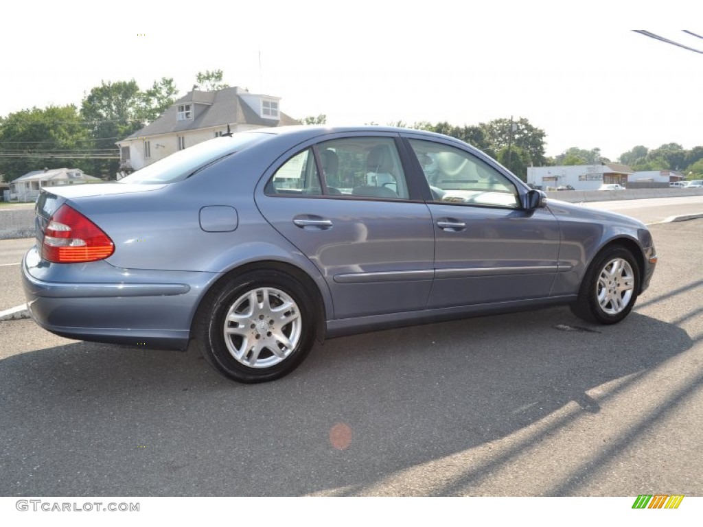 2005 E 320 4Matic Sedan - Tealite Blue Metallic / Charcoal photo #34