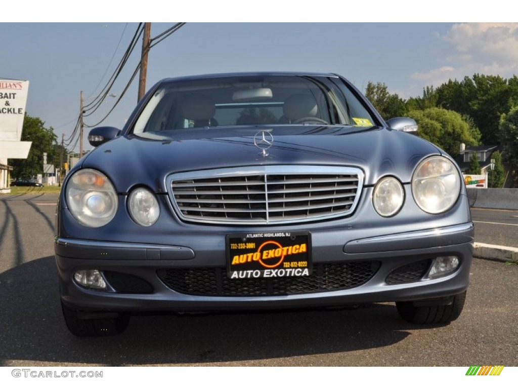 2005 E 320 4Matic Sedan - Tealite Blue Metallic / Charcoal photo #35