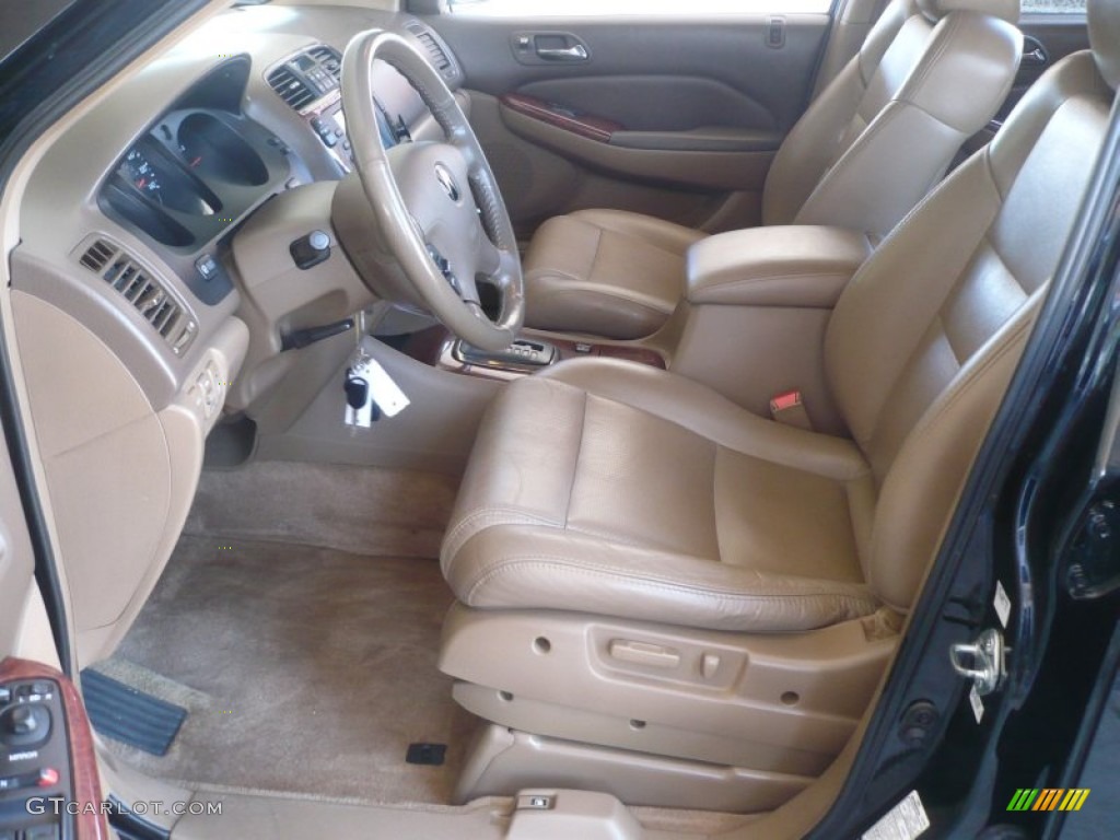 Saddle Interior 2003 Acura MDX Standard MDX Model Photo #52469237