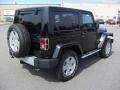 2011 Black Jeep Wrangler Sahara 4x4  photo #5