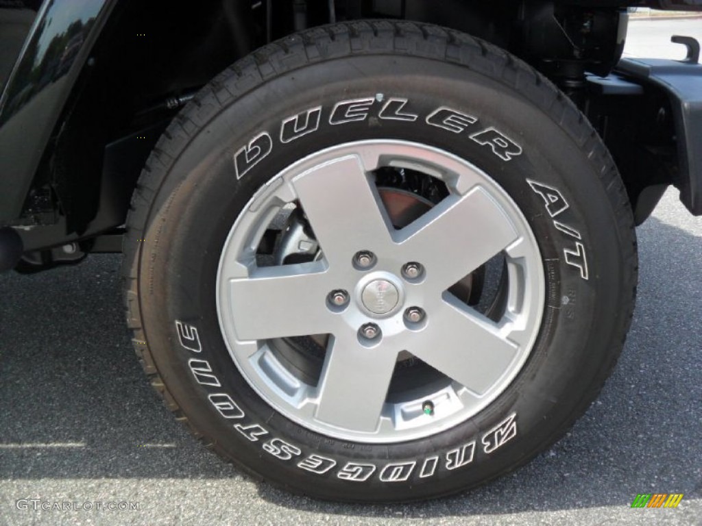 2011 Jeep Wrangler Sahara 4x4 Wheel Photo #52470506