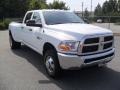 2011 Bright White Dodge Ram 3500 HD ST Crew Cab 4x4 Dually  photo #5