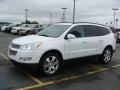 2009 Summit White Chevrolet Traverse LTZ  photo #1