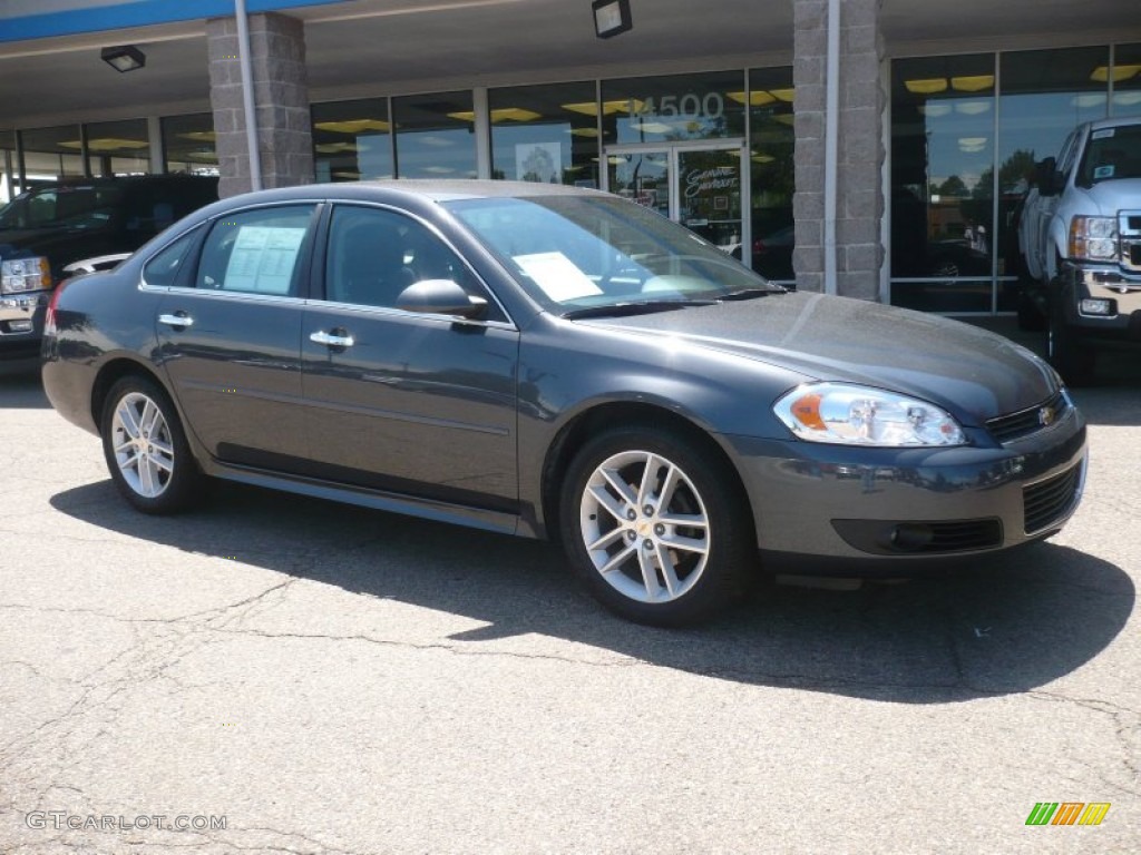 2011 Impala LTZ - Cyber Gray Metallic / Ebony photo #1