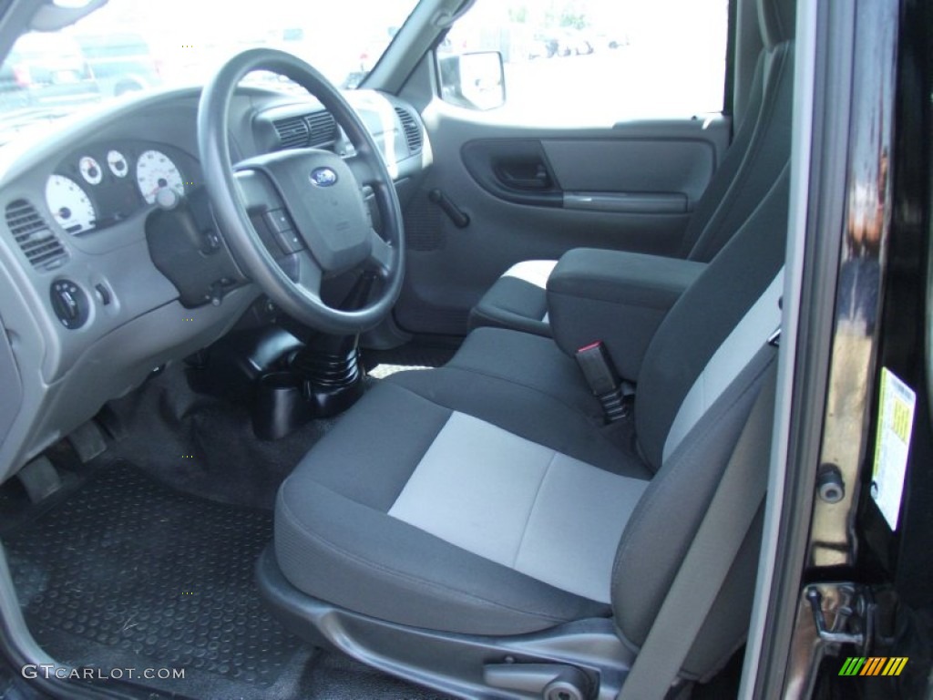 Medium Dark Flint Interior 2007 Ford Ranger Sport Regular Cab 4x4 Photo #52470893