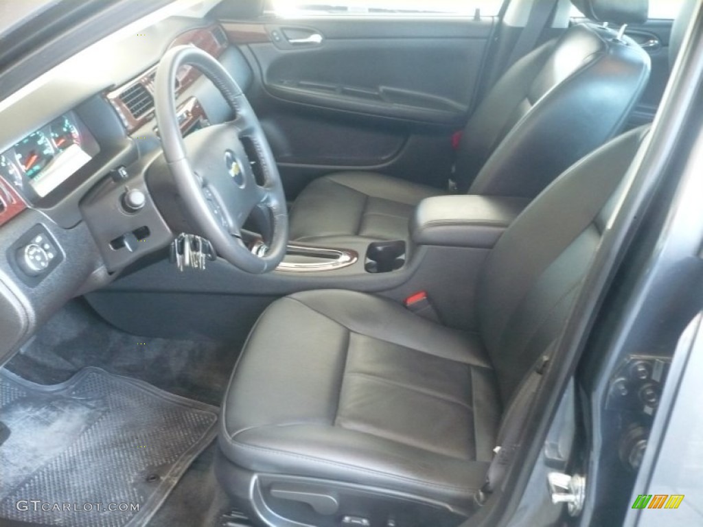 2011 Impala LTZ - Cyber Gray Metallic / Ebony photo #10