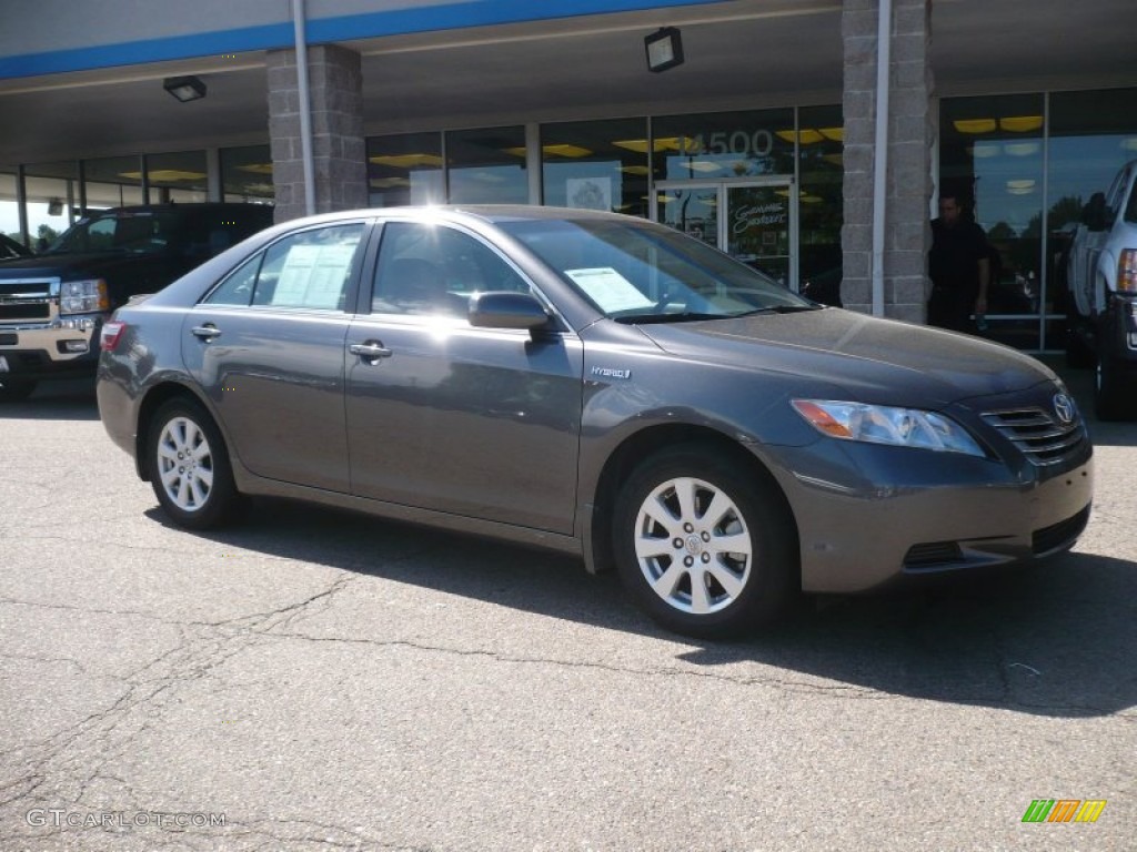 2007 Camry Hybrid - Magnetic Gray Metallic / Ash photo #1