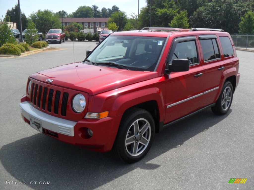 Inferno Red Crystal Pearl 2009 Jeep Patriot Limited Exterior Photo #52471649