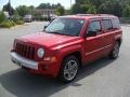 2009 Inferno Red Crystal Pearl Jeep Patriot Limited  photo #1