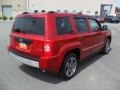 2009 Inferno Red Crystal Pearl Jeep Patriot Limited  photo #4