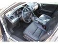  2010 TSX V6 Sedan Ebony Interior