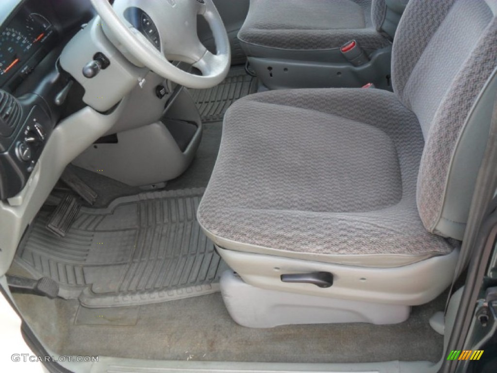 Mist Gray Interior 1999 Dodge Grand Caravan Standard Grand Caravan Model Photo #52472165