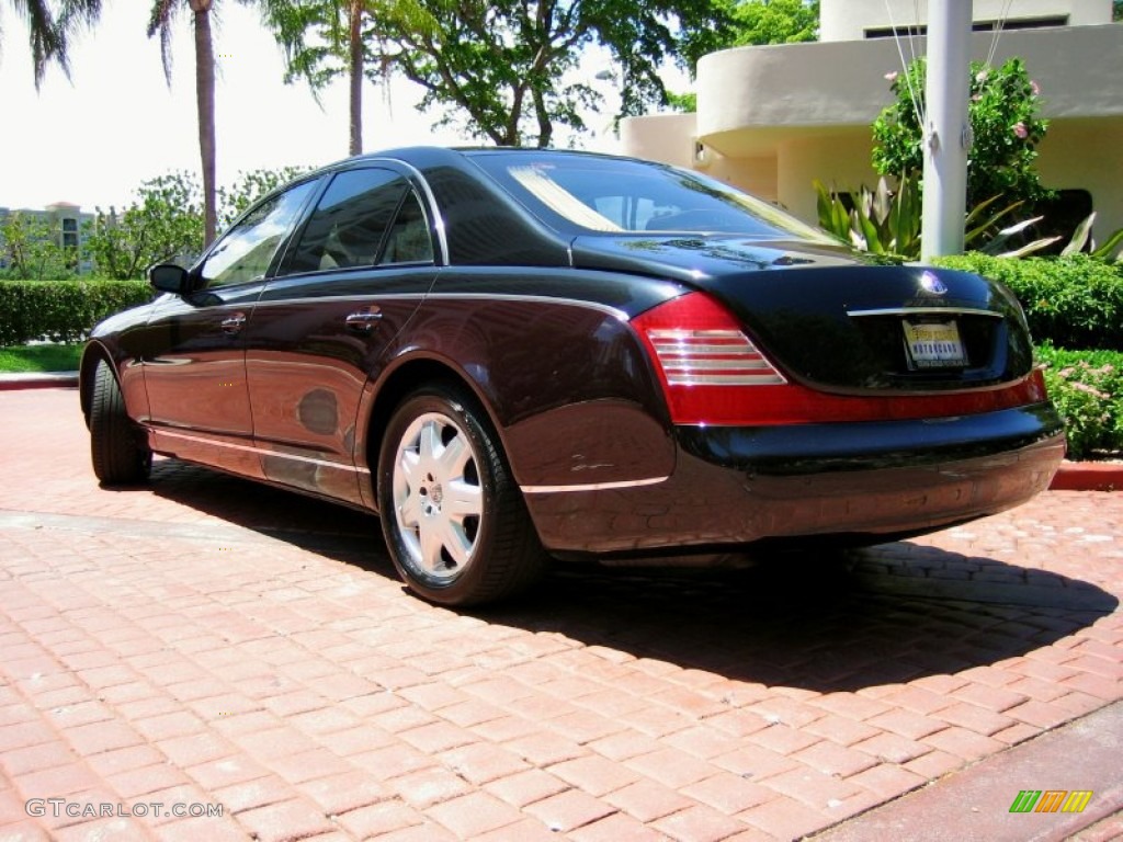 Black 2004 Maybach 57 Standard 57 Model Exterior Photo #52472705