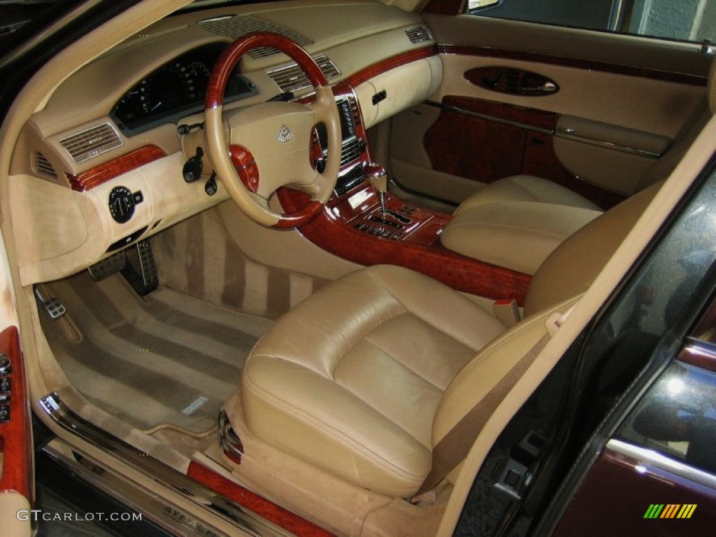 California Beige Interior 2004 Maybach 57 Standard 57 Model Photo #52472876