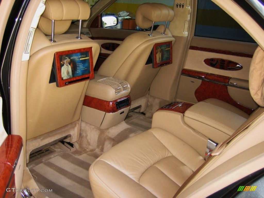 California Beige Interior 2004 Maybach 57 Standard 57 Model Photo #52472900