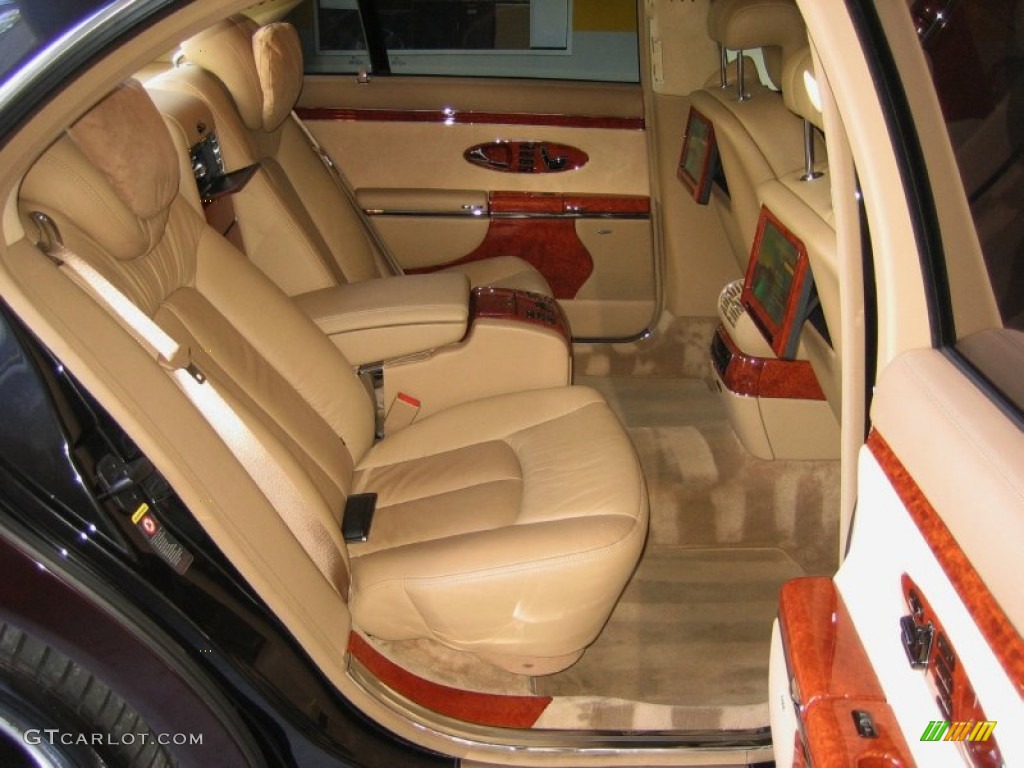 California Beige Interior 2004 Maybach 57 Standard 57 Model Photo #52472960