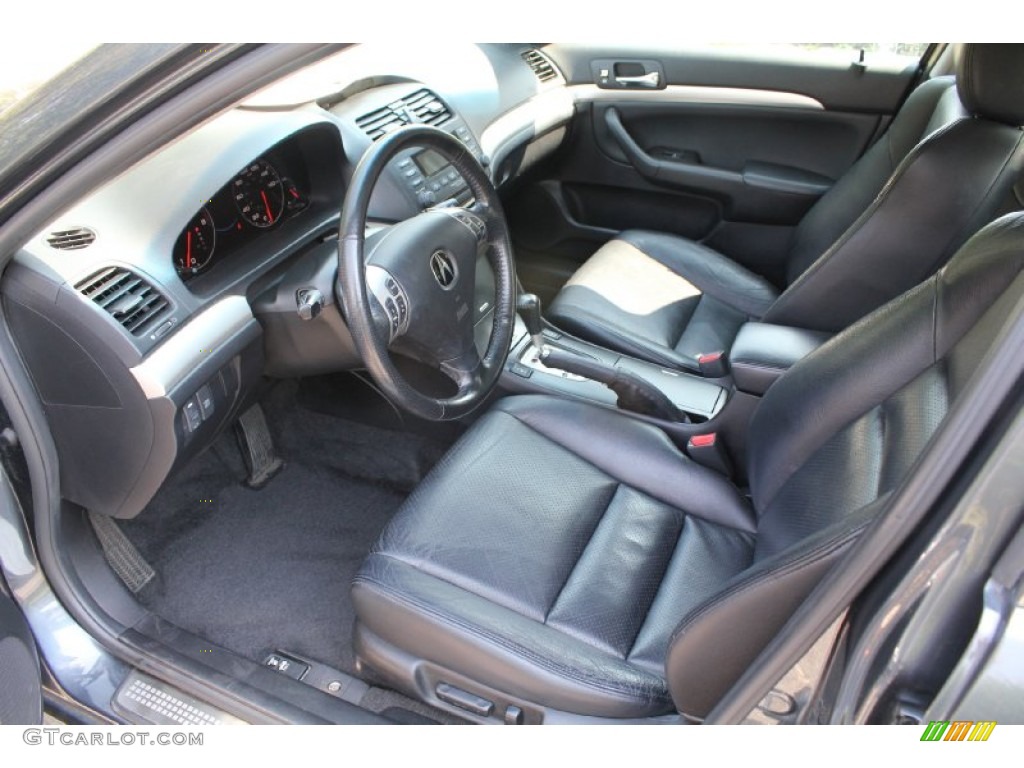 2005 TSX Sedan - Carbon Gray Pearl / Ebony photo #6