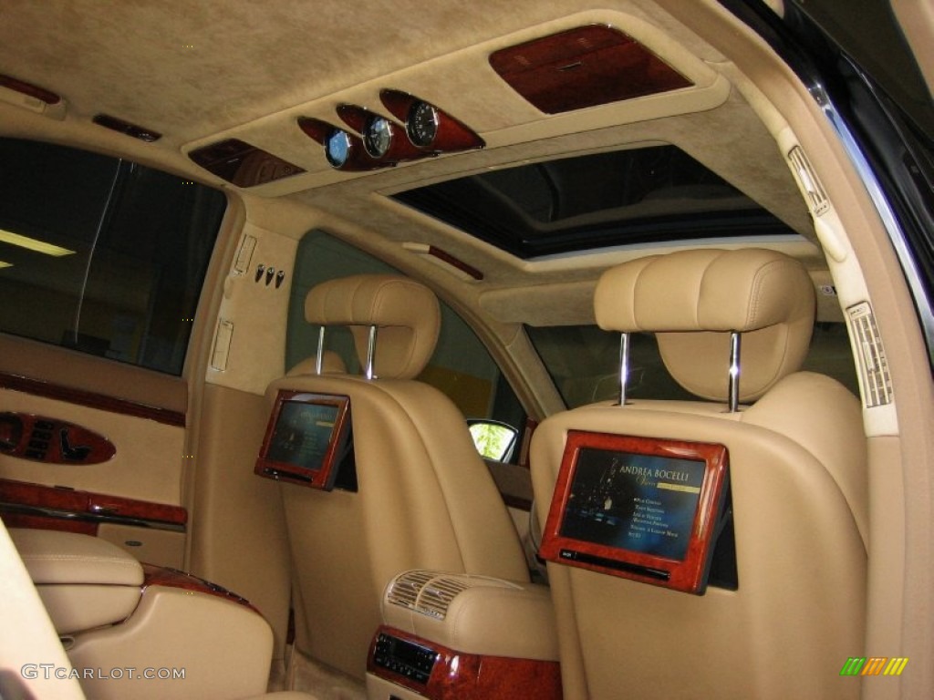 California Beige Interior 2004 Maybach 57 Standard 57 Model Photo #52473158