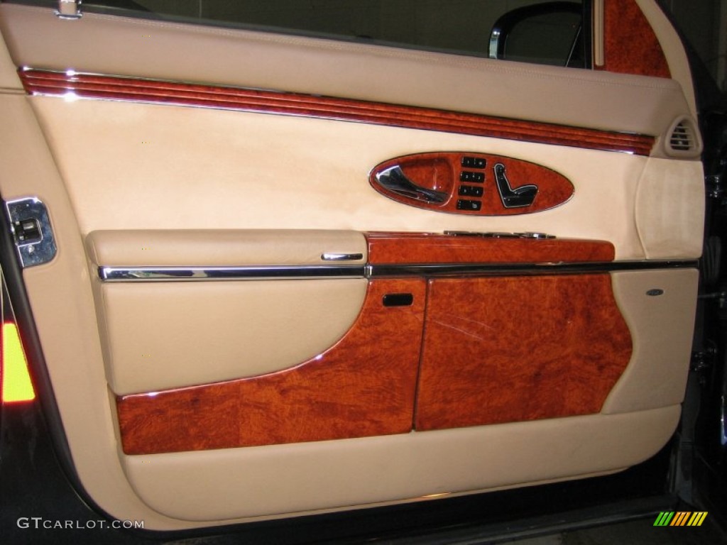 2004 Maybach 57 Standard 57 Model California Beige Door Panel Photo #52473296