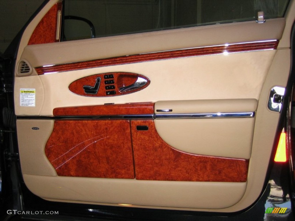 2004 Maybach 57 Standard 57 Model California Beige Door Panel Photo #52473311
