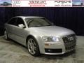 Light Silver Metallic 2007 Audi S8 5.2 quattro