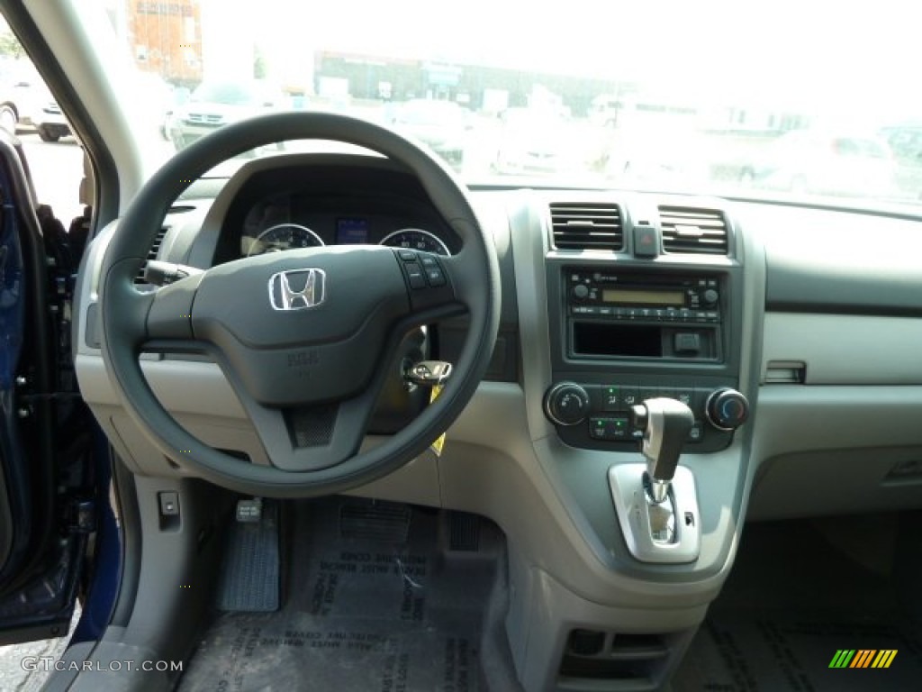 2011 Honda CR-V LX 4WD Gray Dashboard Photo #52474253