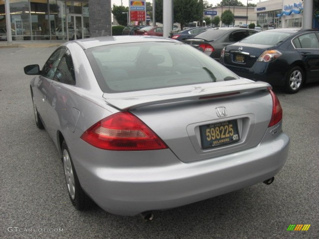 2003 Accord LX V6 Coupe - Satin Silver Metallic / Black photo #3