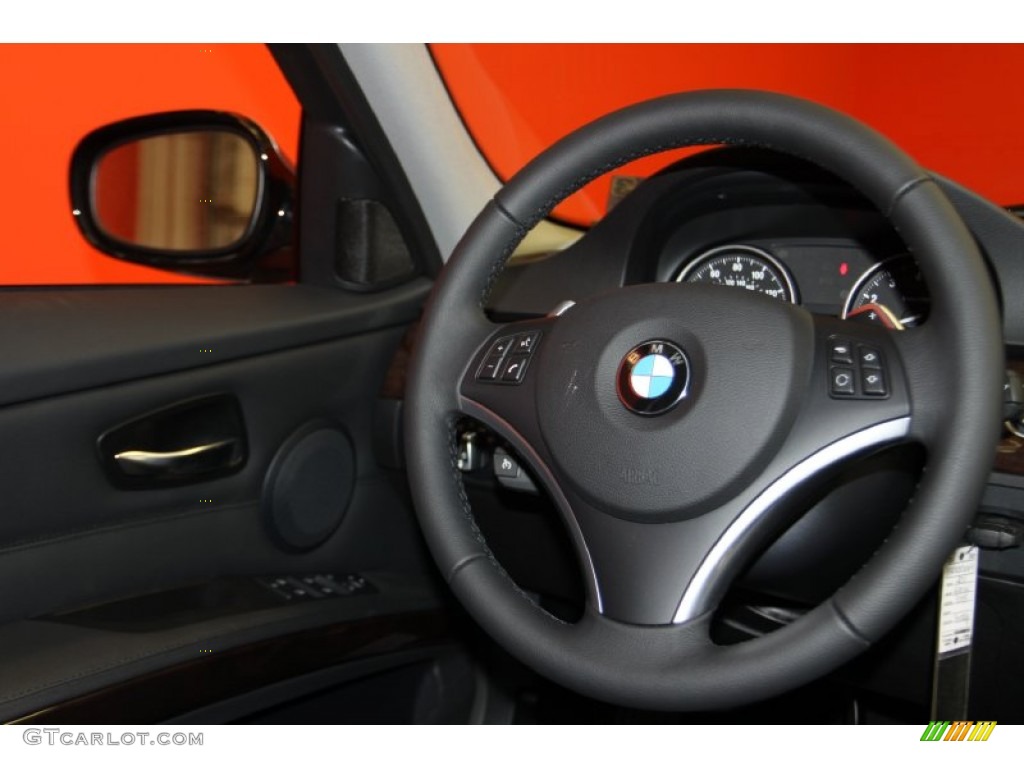 2011 3 Series 335i Sedan - Space Gray Metallic / Black Dakota Leather photo #9