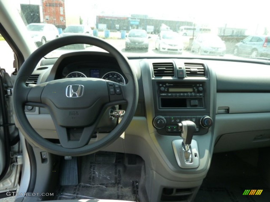 2011 Honda CR-V LX 4WD Gray Dashboard Photo #52474526