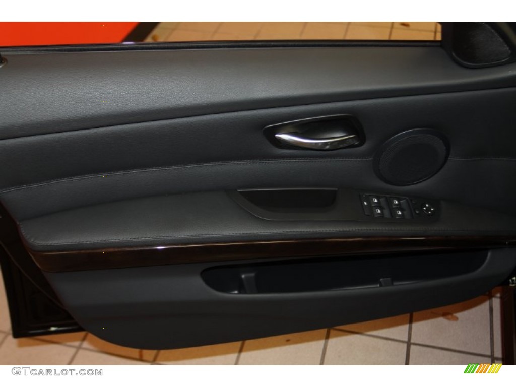 2011 3 Series 335i Sedan - Jet Black / Black Dakota Leather photo #7