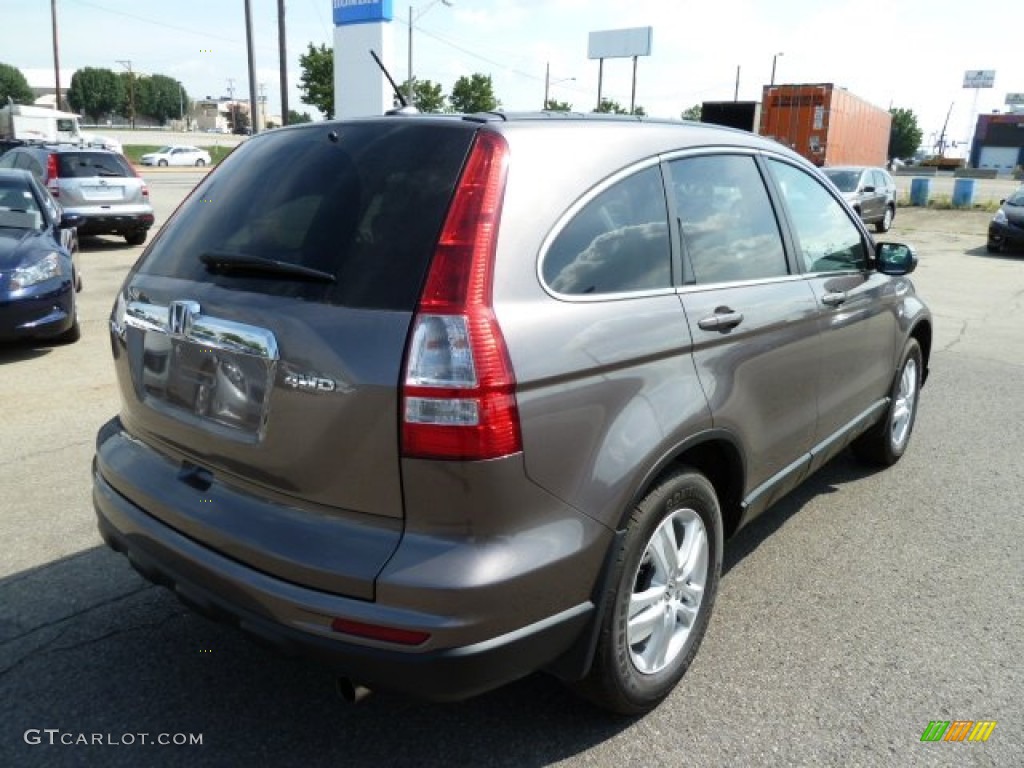 2011 CR-V EX-L 4WD - Urban Titanium Metallic / Black photo #5