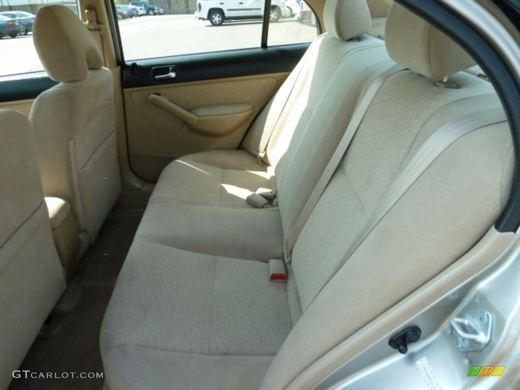 Ivory Beige Interior 2004 Honda Civic Hybrid Sedan Photo #52475615