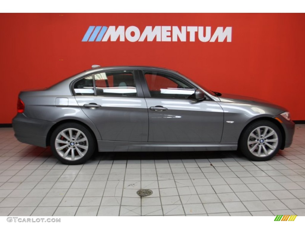 2011 3 Series 328i Sedan - Space Gray Metallic / Gray Dakota Leather photo #4