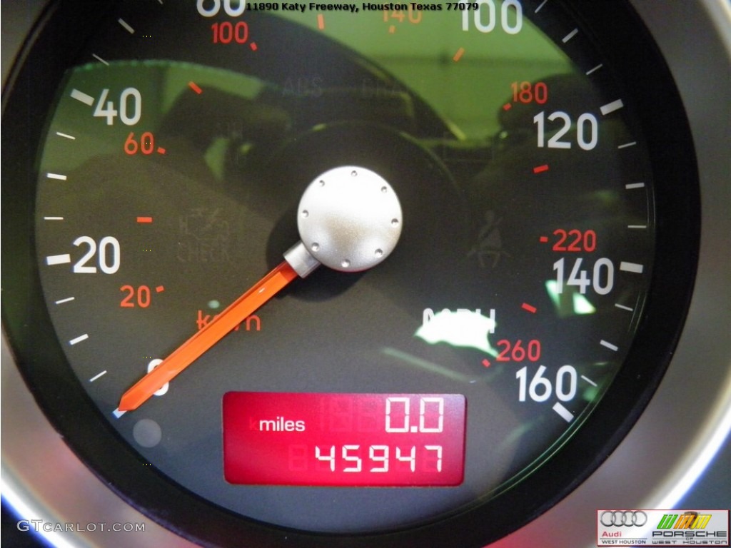 2002 TT 1.8T quattro Roadster - Nimbus Grey Pearl Effect / Ebony photo #11