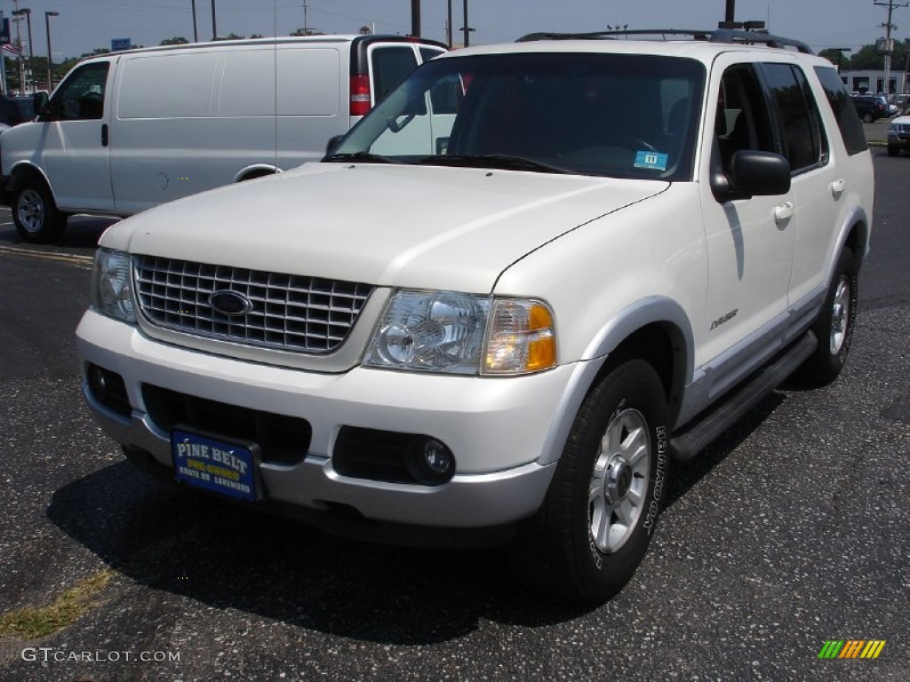 2002 Explorer Limited 4x4 - White Pearl / Midnight Grey photo #1